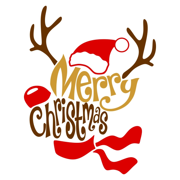 Merry Christmas Art Cuttable Designs