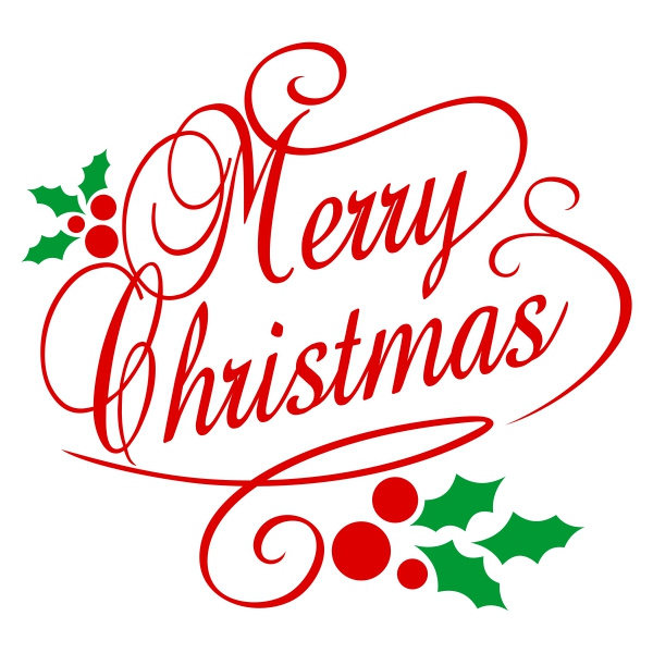 Merry Christmas Art Cuttable Designs