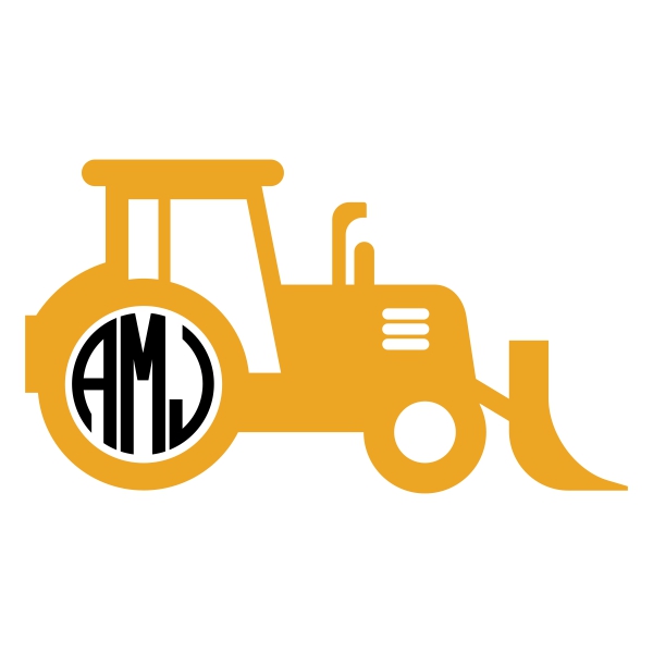 Trucks Monogram Svg Cuttable Designs