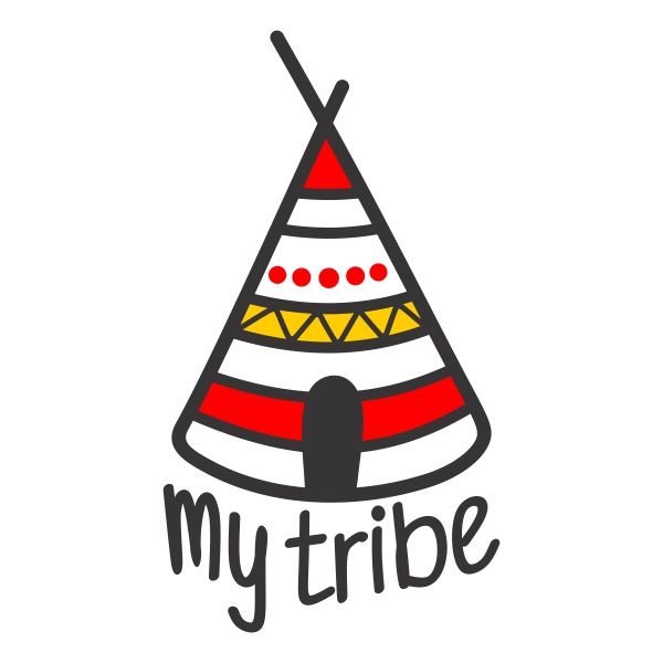 Love My Tribe Svg Cuttable Designs