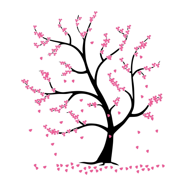 Blossom Trees SVG Cuttable Designs