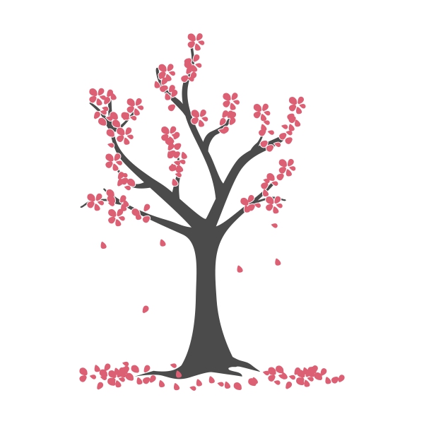 Blossom Trees SVG Cuttable Designs