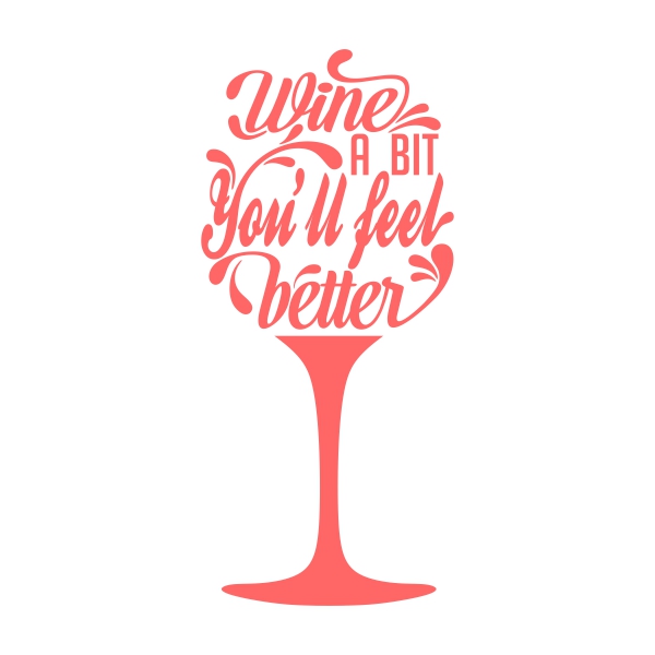Wine SVG Cuttable Designs