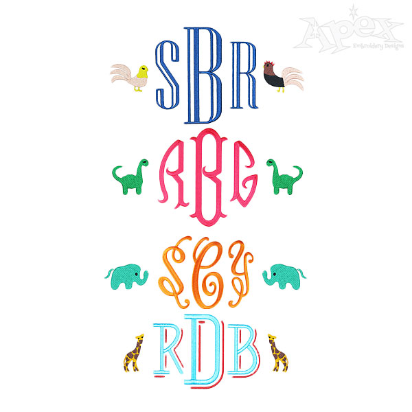 Animals Embroidery Frames