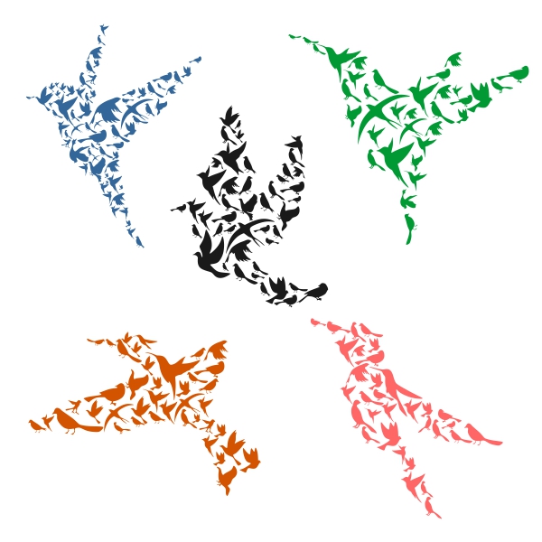 Bird Pack SVG Cuttable Designs