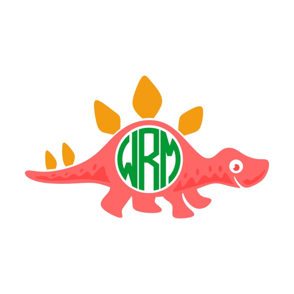 Dino Dinosaur SVG Cuttable Frames