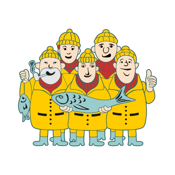 Fisherman SVG Cuttable Designs