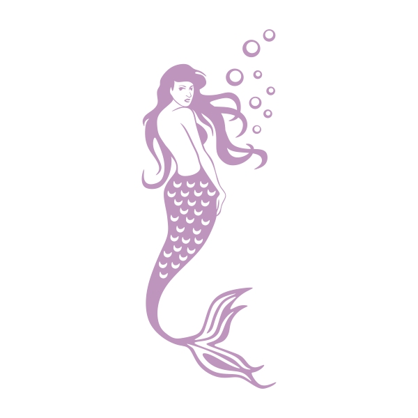 Sexy Mermaid SVG Cuttable Designs