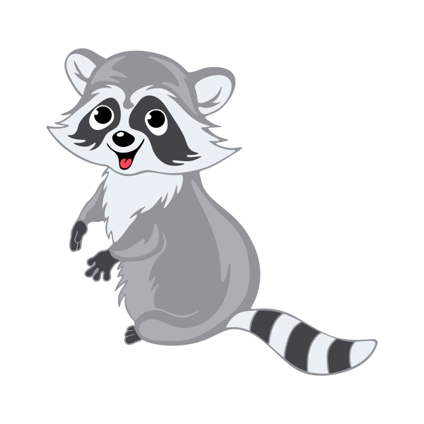 Raccoon Pack SVG Cuttable Designs