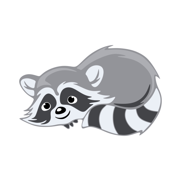 Raccoon Pack SVG Cuttable Designs