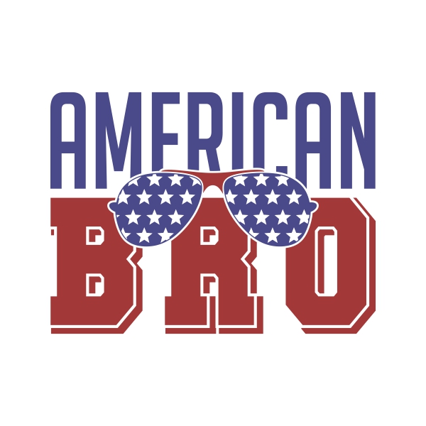 American Bro SVG Cuttable Designs