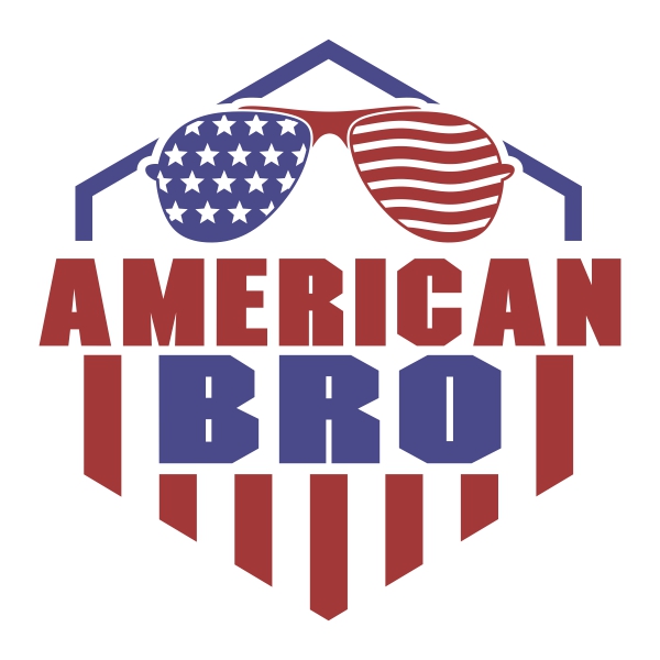 American Bro SVG Cuttable Designs