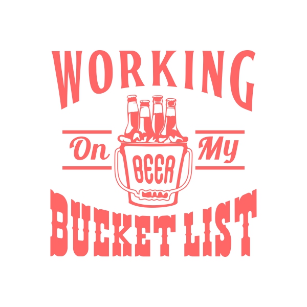 Bucket Beer SVG Cuttable Designs