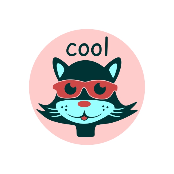 Cool Cat SVG Cuttable Designs