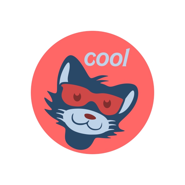Cool Cat SVG Cuttable Designs