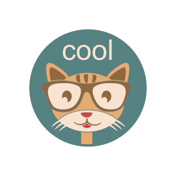 Cool Cat SVG Cuttable Designs