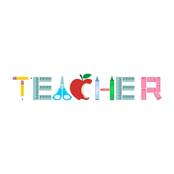 Teacher Appreciation SVG Cuttable Designs