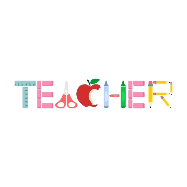 Teacher Appreciation SVG Cuttable Designs
