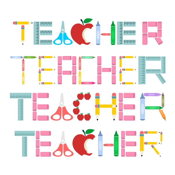 Teacher Appreciation SVG Cuttable Designs
