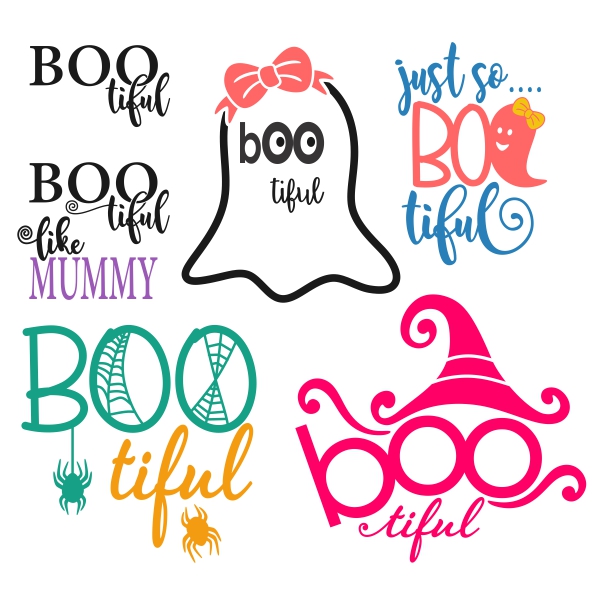 Boo-tiful SVG Cuttable Designs