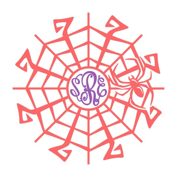 Spider Pack SVG Cuttable Frames