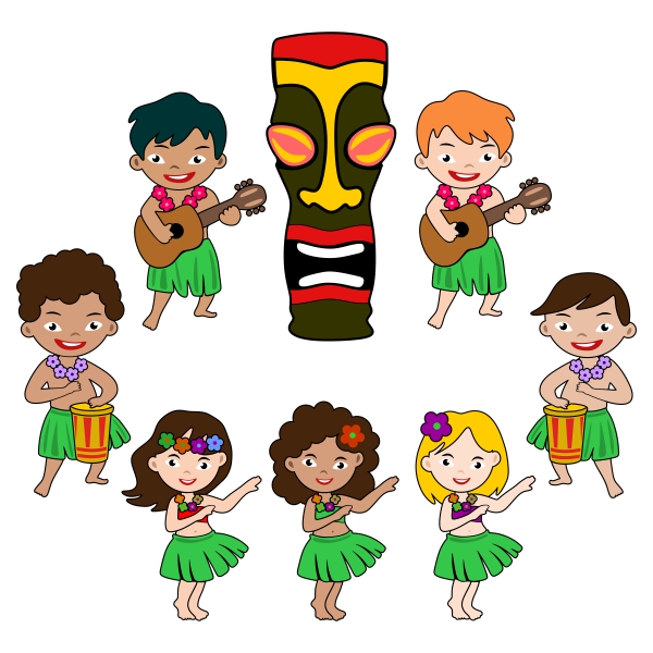 Hoola Kids SVG Cuttable Designs