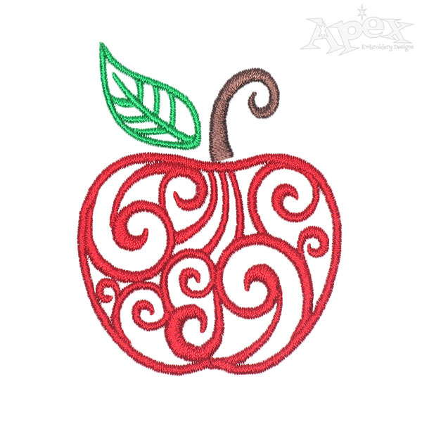 Decorative Apel Embroidery Designs