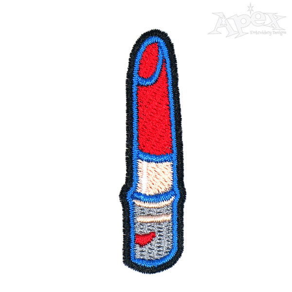 Lipstick Embroidery Designs