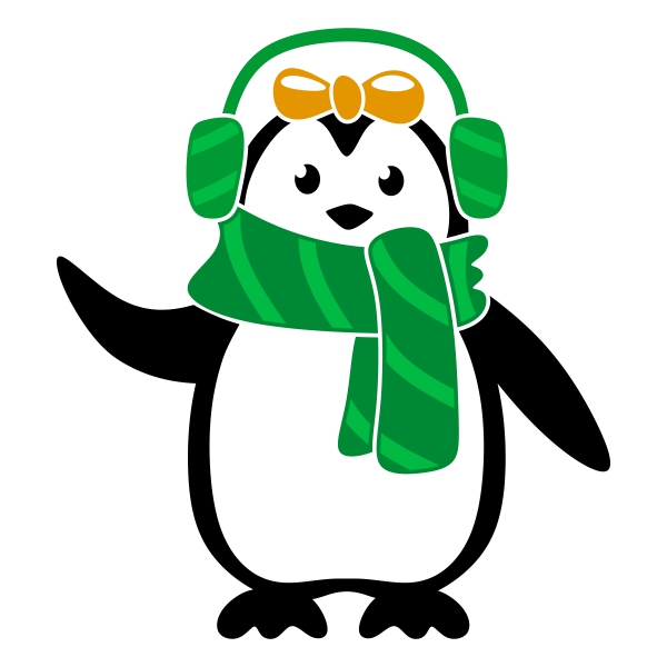 Penguin SVG Cuttable Designs