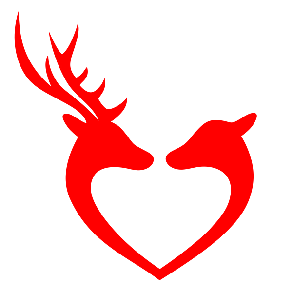 Buck and Doe Deer Cuttable Files