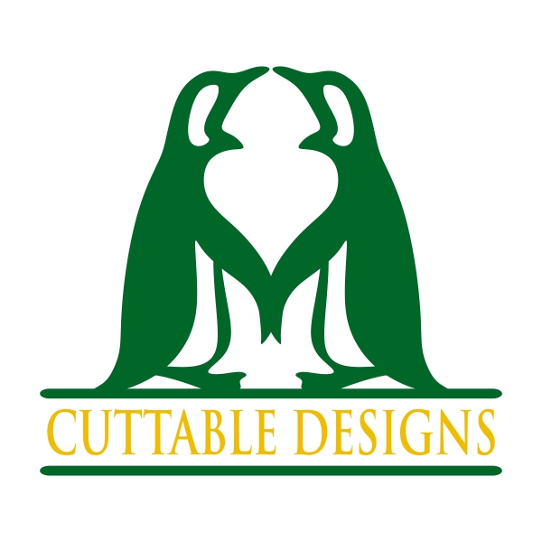 Cake Topper SVG Cuttable Frames