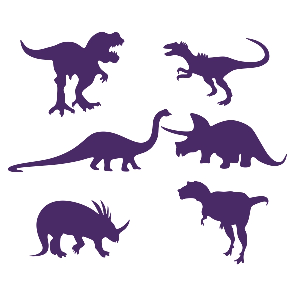 Dinosaurs Pack SVG Cuttable Designs