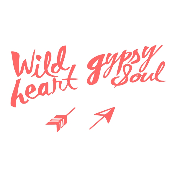 Wild Heart SVG Cuttable Designs