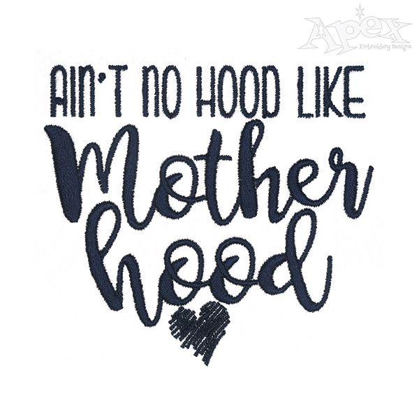 Motherhood Embroidery Design