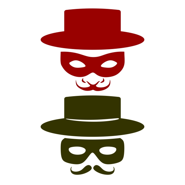 Anonymous Mask SVG Cuttable Design