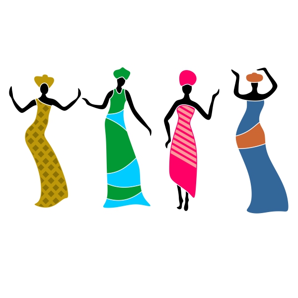 African Dance SVG Cuttable Design