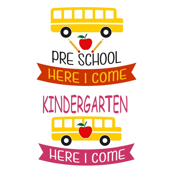 Back to School SVG Cuttable Design