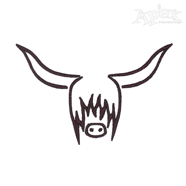 Bison Embroider Design