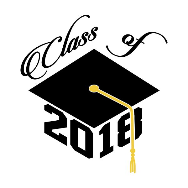 Graduation 2018 SVG Cuttable Designs
