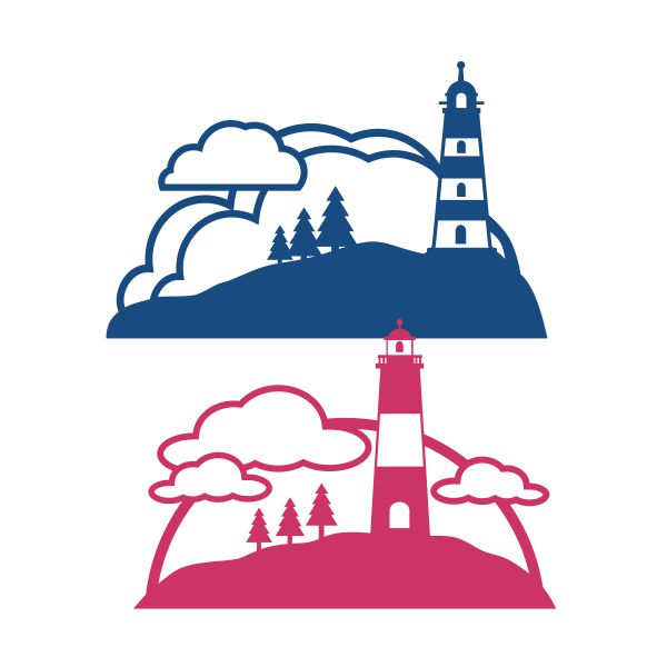 Lighthouse SVG Cuttable Design