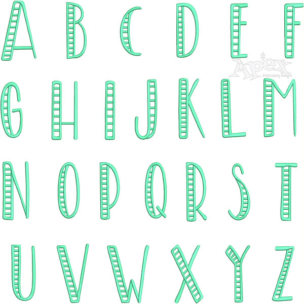 Chalkboard Embroidery Design