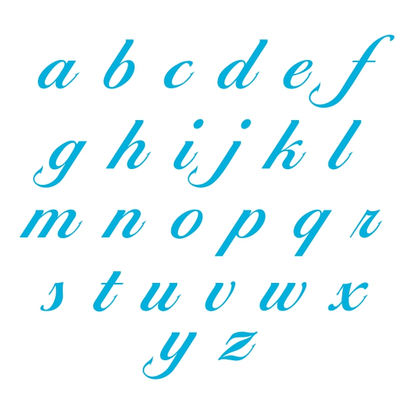 Fish Hooks Script Monogram TrueType Font