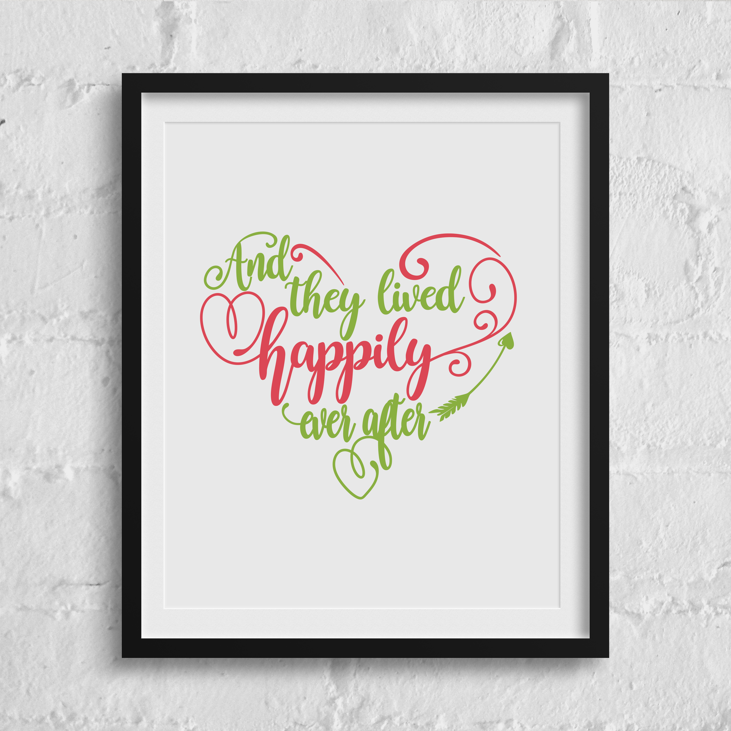 Lived Happily Cuttable Design