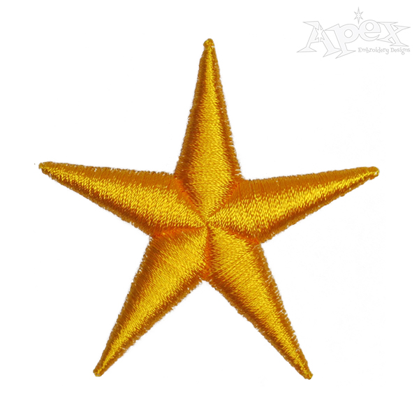 Star Embroidery Design