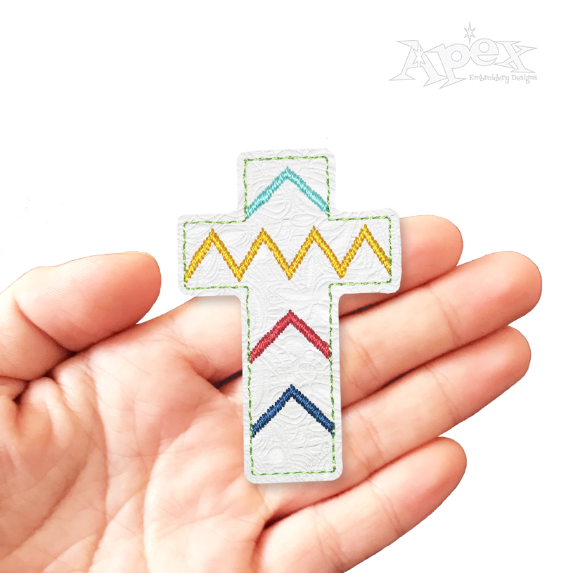 Cross Feltie ITH Embroidery Design