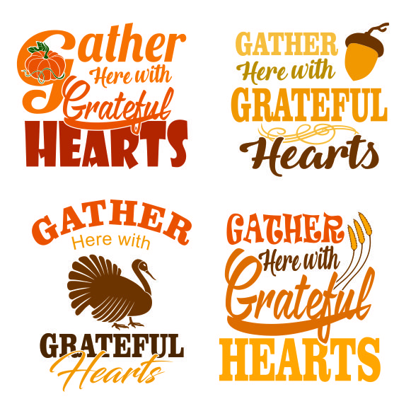 Gather Here With Grateful Hearts Cuttable Files