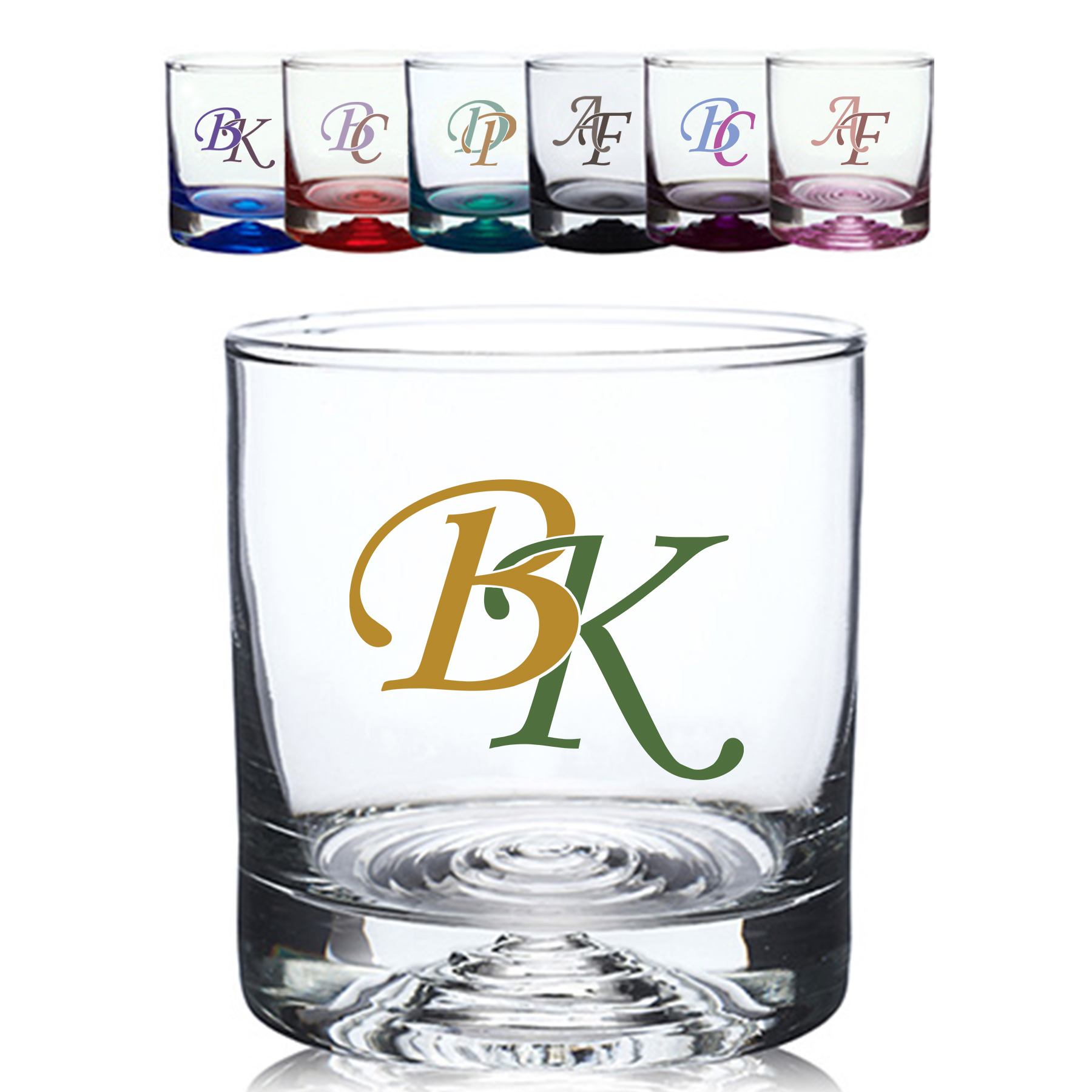 Script Dual Initial Interlock TrueType Font