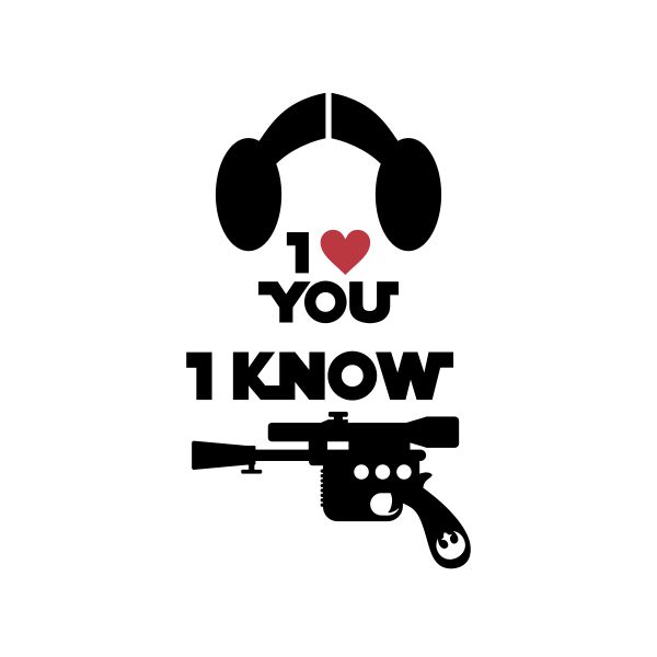 I Love You I Know Cuttable Design