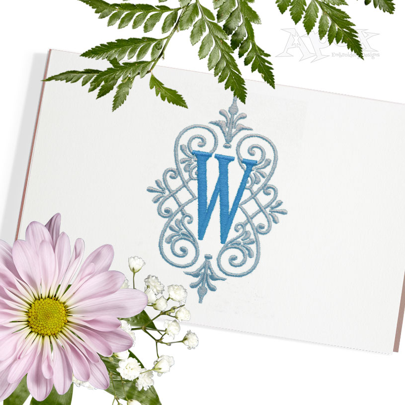 Philips Gate Embroidery Font