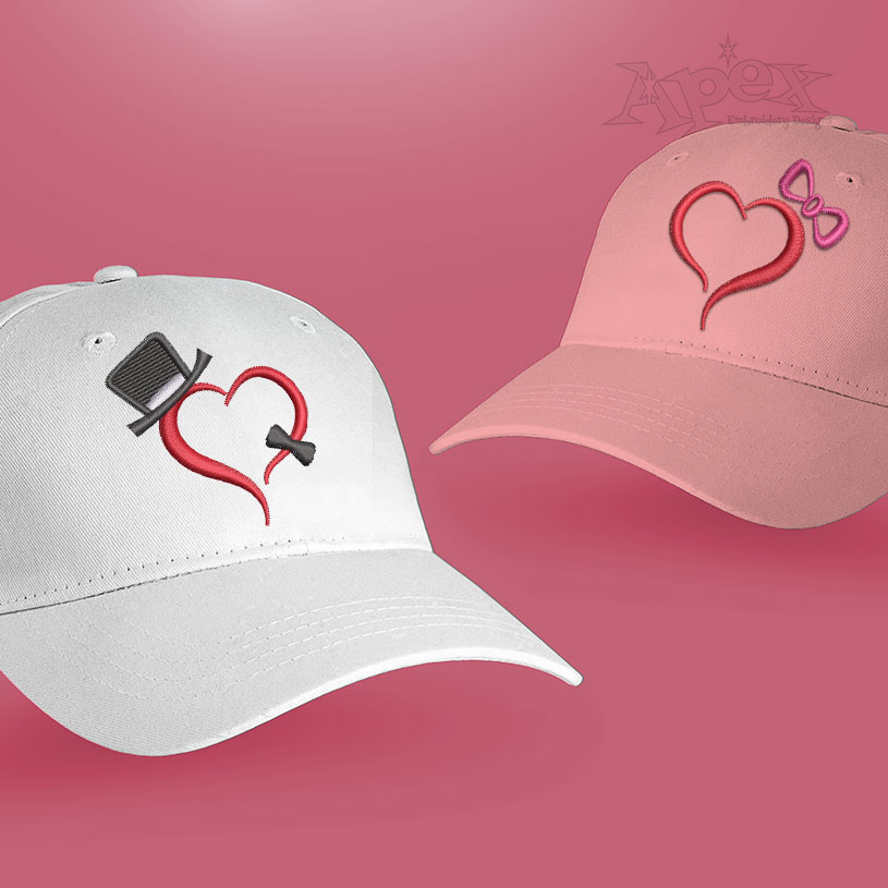 Wedding Bride and Groom Heart